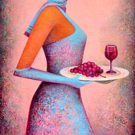 grape and wine By Rafail Aliyev