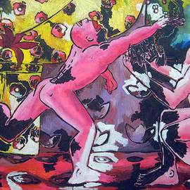 Raphael Perez: 'gay erotic art paintings homoerotic painting homosexual artist painter ', 2016 Acrylic Painting, People. Artist Description:     erotic art,  male female nude.  naked couple, gay erotic , gay erotic art, gay artist, gay painter, homosexual art, homosexual paintings,           ...