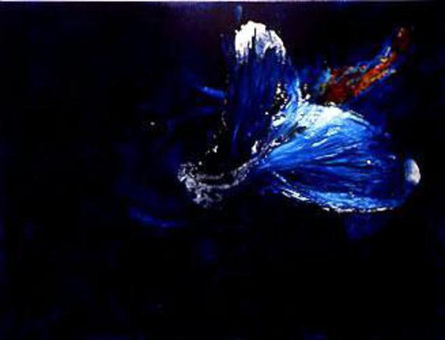 Alison Raimes  'Simularum 5', created in 2004, Original Painting Ink.