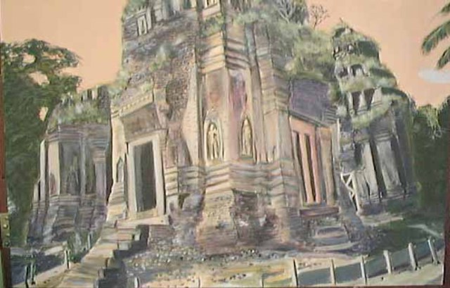 Artist Randy Cousins. 'Temple' Artwork Image, Created in 2002, Original Sculpture Mixed. #art #artist