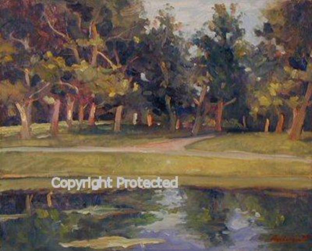 Artist Ron Anderson. 'Reflections' Artwork Image, Created in 2004, Original Painting Oil. #art #artist