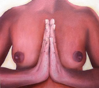 Rebeca Calvogomez: 'Bendiciones VI', 2010 Oil Painting, Spiritual.  Bless yourself every morning. Search for the divine in you. Search for what's holy and true to life. Search for peace, redemption and compassion. Search your soul and embrace it. ...