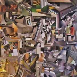 Reginald Williams: 'propaganda machine', 2016 Collage, Abstract. Artist Description: This canvas shows the complexities of propaganda...