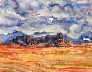 Robert Reinhardt: 'southwest series', 2018 Watercolor, Landscape. 