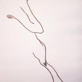 Bernadette Gabriel: 'Judith', 2003 Pencil Drawing, Figurative. Artist Description: Sketch from living model...