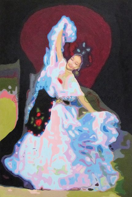 Rossana Currie  'La Bamba', created in 2011, Original Painting Oil.