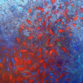 Jair Rhuys: 'Eclosion', 2011 Acrylic Painting, Visionary. 