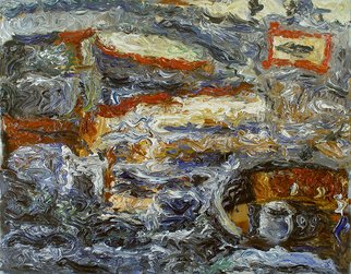 Robert Nizamov: 'Boats', 2010 Oil Painting, Undecided. Nizamov Robert, Boats, 2010, oil on canvas, 103x133cm...