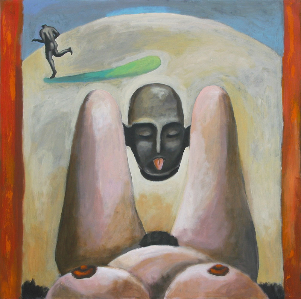 Alberto Ruggieri: 'lovers', 2007 Acrylic Painting, Figurative. eros, love, nude, sex, relationship...