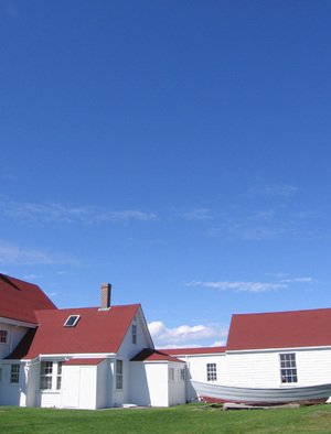 Artist: Ruth Zachary - Title: Sky Over Keepers House - Medium: Color Photograph - Year: 2006