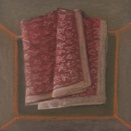 Sabina Ivascu: 'mein heft 3', 1988 Pastel, Family. Artist Description:  silence is full of words facing familiar old things ...