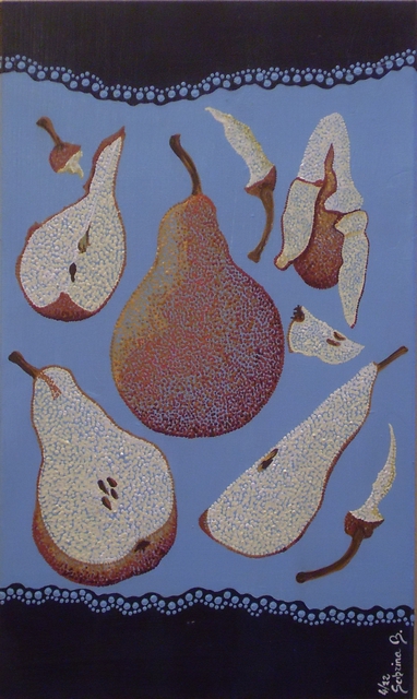 Artist Sabrina Bianco. 'Pere Pears' Artwork Image, Created in 2012, Original Assemblage. #art #artist