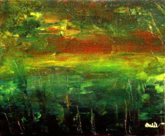 Artist: Gopal Weling - Title: monsoon10 - Medium: Oil Painting - Year: 2008