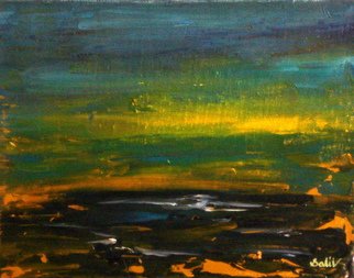 Artist: Gopal Weling - Title: monsoon7 - Medium: Oil Painting - Year: 2008