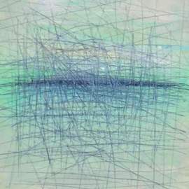 Sandro Bisonni: 'Le conchiglie pioggia riccione', 2007 Oil Painting, Abstract Landscape. Artist Description: La fonte di ispirazione di questa mia opera A
