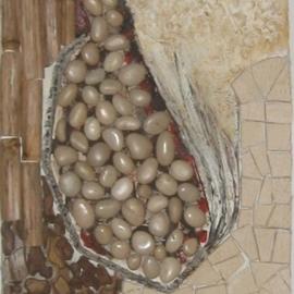 Sanja Rukavina: 'The fish', 2016 Mosaic, Abstract. Artist Description: Fish...