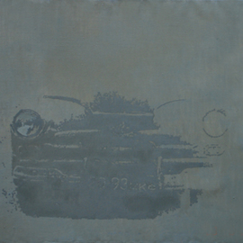 Serge Rull: 'Car', 2002 Oil Painting, Life. Artist Description:    Painting Oil, Car  ...
