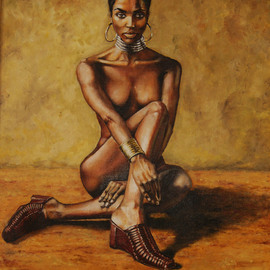 african girl By Sergey Kirillov