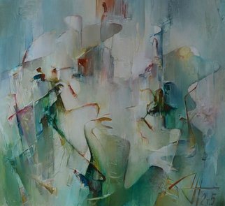 Artist: Pavel Shamykaev - Title: Worlds - Medium: Oil Painting - Year: 2005