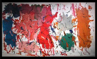 Artist: Richard Lazzara - Title: ABORIGINAL CULTURAL PARK - Medium: Oil Painting - Year: 1972