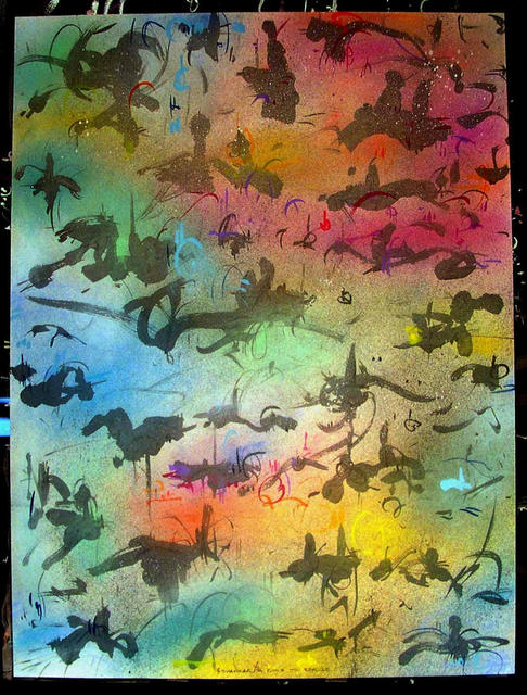 Richard Lazzara  'COME TO REALIZE', created in 1985, Original Pastel.