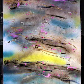 Richard Lazzara: 'CUTS SPACE', 1985 Mixed Media, Visionary. Artist Description: CUTS SPACE opens with' Art for the Soul' from 