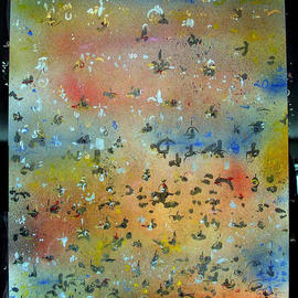 Richard Lazzara: 'FLOATING IDEOGRAM', 1985 Mixed Media, Inspirational. Artist Description: Here is another example of the story from 