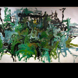 Richard Lazzara: 'KNOTED VORTEX', 1972 Oil Painting, Geometric. Artist Description: KNOTED VORTEX 1972 is from the' KNOT ART oil paintings group' available at 