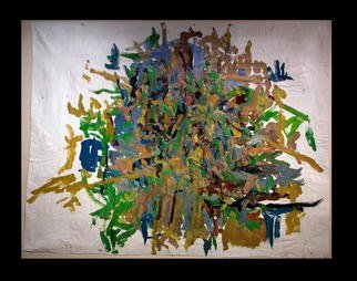 Richard Lazzara: 'KNOTS APPEAR', 1972 Oil Painting, Geometric. KNOTS APPEAR 1972 is from the' KNOT ART oil paintings group' at 