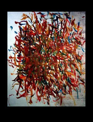Richard Lazzara: 'KNOT MONET', 1972 Oil Painting, Geometric. KNOT MONET 1972 is from the' KNOT ART oil paintings group' at 