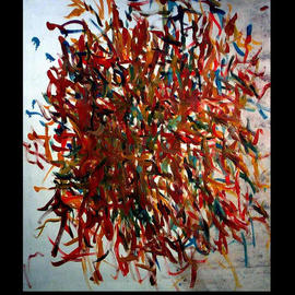 Richard Lazzara: 'KNOT MONET', 1972 Oil Painting, Geometric. Artist Description: KNOT MONET 1972 is from the' KNOT ART oil paintings group' at 