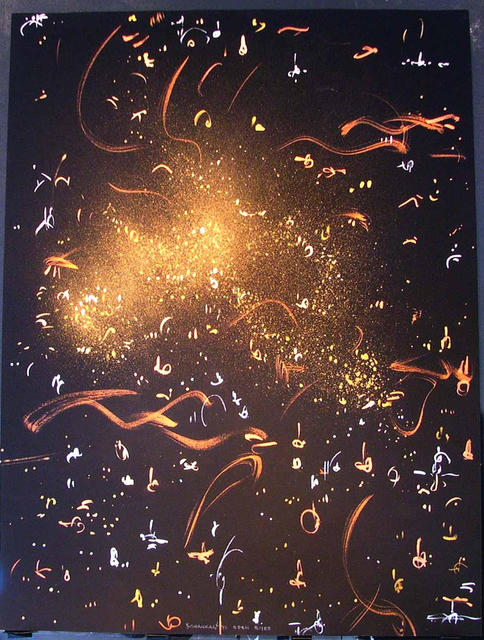 Artist Richard Lazzara. 'OPENEYES' Artwork Image, Created in 1986, Original Pastel. #art #artist