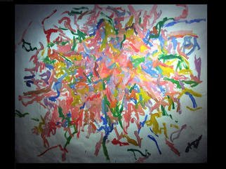 Richard Lazzara: 'ORBITAL FOLDS KNOT', 1972 Oil Painting, Geometric. ORBITAL FOLDS KNOT 1972 is from the' KNOT ART oil paintings group' available in singularity at 