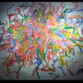 Richard Lazzara: 'ORBITAL FOLDS KNOT', 1972 Oil Painting, Geometric. Artist Description: ORBITAL FOLDS KNOT 1972 is from the' KNOT ART oil paintings group' available in singularity at 