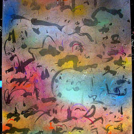 Richard Lazzara: 'PROPER TIME', 1985 Mixed Media, Inspirational. Artist Description: This must be the 