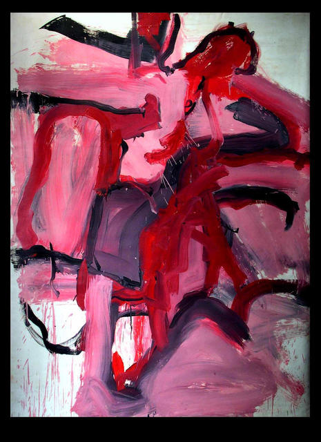 Richard Lazzara  'RED WINE DAY', created in 1973, Original Pastel.