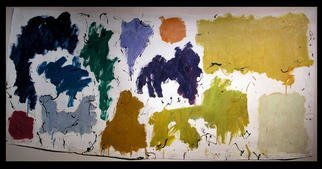 Artist: Richard Lazzara - Title: SAMI CULTURE MEDITATION - Medium: Oil Painting - Year: 1972