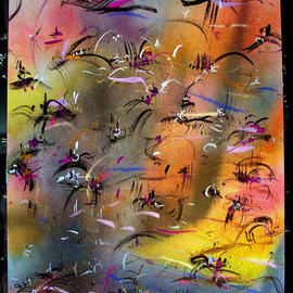Richard Lazzara: 'SENSITIVE INSTRUMENT', 1985 Mixed Media, Visionary. Artist Description: SENSITIVE INSTRUMENT painted this with ' Art for the Soul' from 