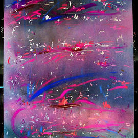 Richard Lazzara: 'TALKING ABOUT', 1985 Mixed Media, Visionary. Artist Description: This is what we are 