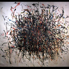Richard Lazzara: 'TIME HONORED KNOTS', 1972 Oil Painting, Geometric. Artist Description: TIME HONORED KNOTS 1972 is from the 