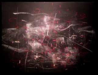 Artist: Richard Lazzara - Title: abstract expressions - Medium: Calligraphy - Year: 1982