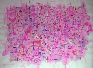 Richard Lazzara: 'accuracy data confidence', 1975 Calligraphy, Visionary. ACCURACY DATA CONFIDENCE, from the folio MINDSCAPES is available at 