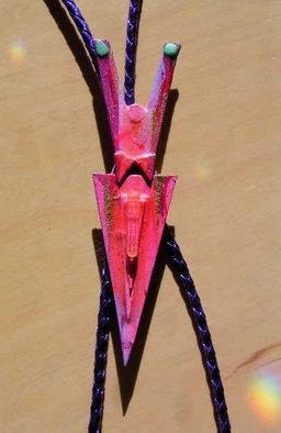 Richard Lazzara: 'ancient mother bolo or pin ornament', 1989 Mixed Media Sculpture, Fashion. ancient mother bolo/ pin ornament from the folio LAZZARA ILLUMINATION DESIGN is available at 