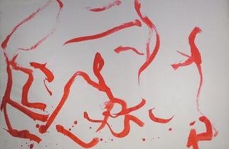 Artist: Richard Lazzara - Title: breeder bloodlines - Medium: Calligraphy - Year: 1972