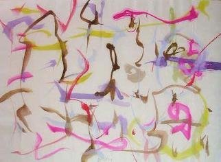 Richard Lazzara: 'commands directly', 1975 Calligraphy, Visionary. COMMANDS DIRECTLY, from the folio MINDSCAPES is available at 