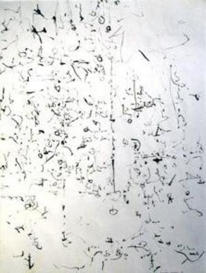 Artist: Richard Lazzara - Title: courting - Medium: Calligraphy - Year: 1974