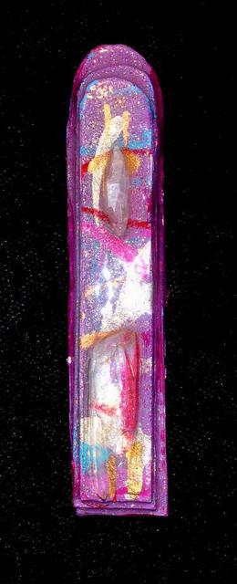 Artist Richard Lazzara. 'Crystal Tower Pin Ornament' Artwork Image, Created in 1989, Original Pastel. #art #artist