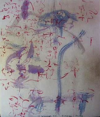 Artist: Richard Lazzara - Title: established paybacks - Medium: Calligraphy - Year: 1982