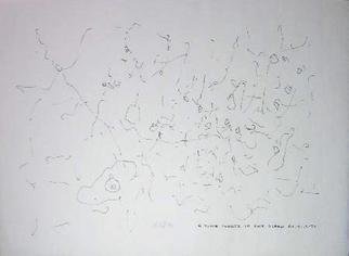 Richard Lazzara: 'everywhere same', 1974 Calligraphy, Visionary. EVERYWHERE SAME, from the folio MINDSCAPES is available at 