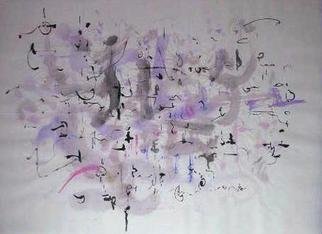 Richard Lazzara: 'field survey fleet', 1975 Calligraphy, Visionary. FIELD SURVEY FLEET, from the folio MINDSCAPES is available at 